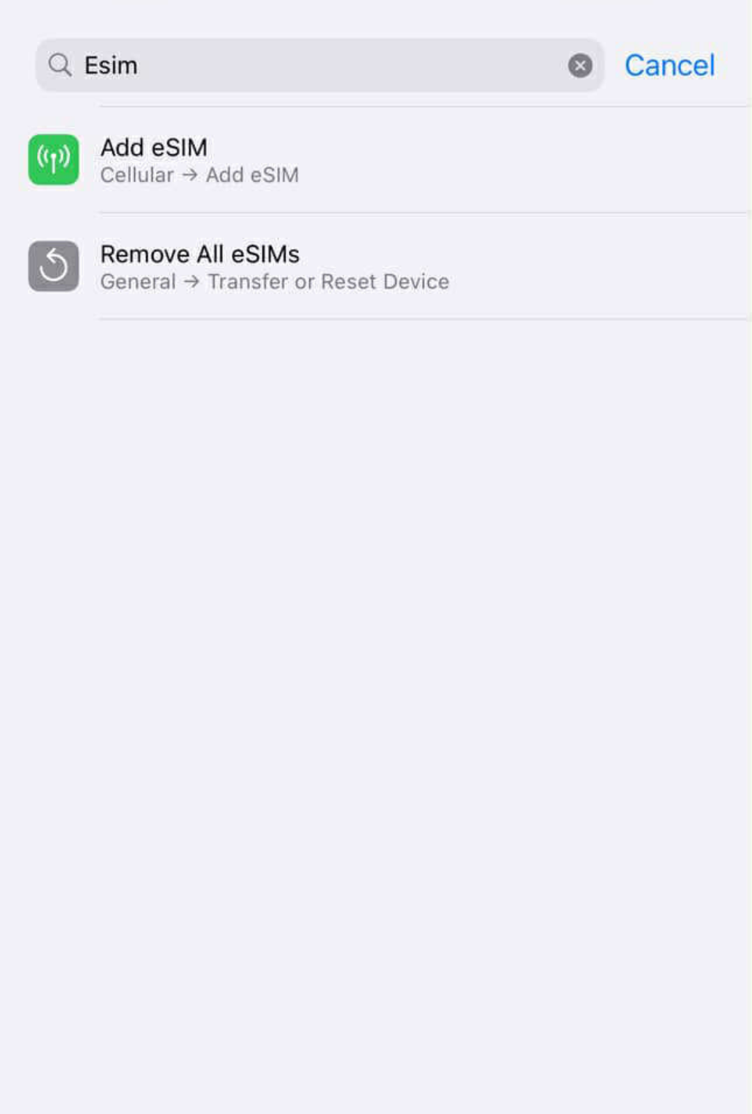 Add Cellular Plan